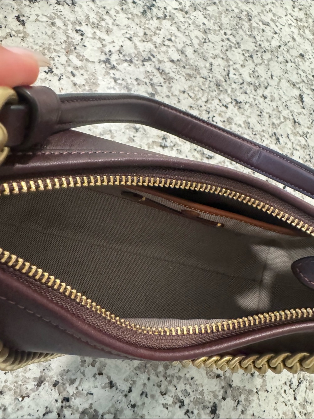 COACH Juliet Shoulder Bag 25 in Black Current - Picture 3 of 4